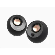 Creative PEBBLE V3, namizni zvočniki 2.0 z USB-C in Bluetooth 5.0 - črni