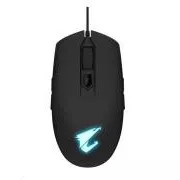 Gaming miška GIGABYTE AORUS M2, USB, optična, do 6200 DPI