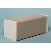 Brisače pap. Z-Z 2vrs. beli 100% celuloza 23x21cm 20x150ks=3000ks v škatli