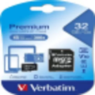 VERBATIM MicroSDHC kartica 32GB Premium, U1   SD adapter