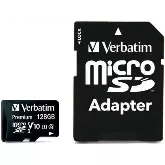 VERBATIM Premium U1 Micro SecureDigital SDXC 128 GB
