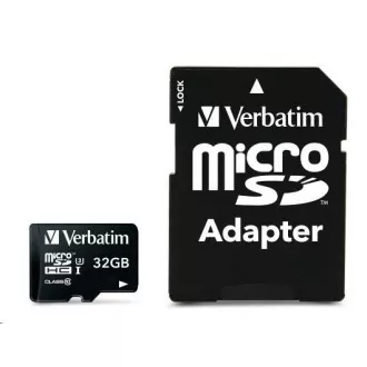 VERBATIM MicroSDHC kartica 32GB Pro, U3   adapter