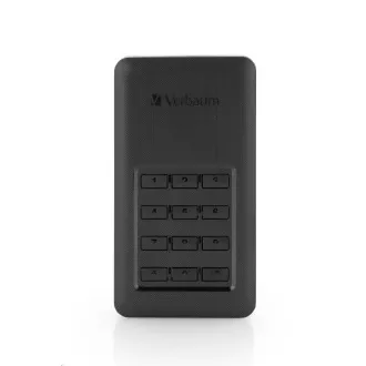 VERBATIM Zunanji SSD, vključno s KEYPAD 256GB USB3.1 GDPR