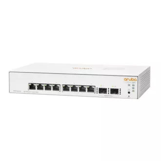 HPE Networking Instant On Switch 8p Gigabit 2p SFP (brez ventilatorja) 1930