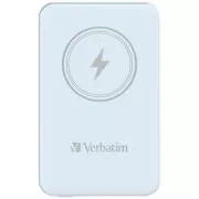 VERBATIM Powerbank Charge 'n' Go, magnetna, 5000 mAh, USB-C, modra