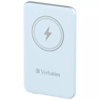 VERBATIM Powerbank Charge 'n' Go, magnetna, 5000 mAh, USB-C, modra