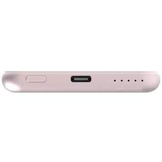 VERBATIM Powerbank Charge 'n' Go, magnetna, 5000 mAh, USB-C, roza