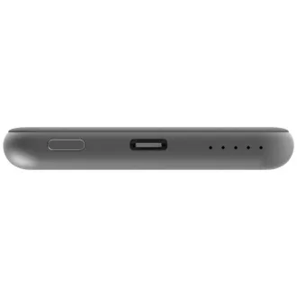 VERBATIM Powerbank Charge 'n' Go, magnetna, 5000 mAh, USB-C, siva