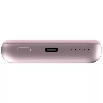 VERBATIM Powerbank Charge 'n' Go, magnetna, 10000 mAh, USB-C, roza