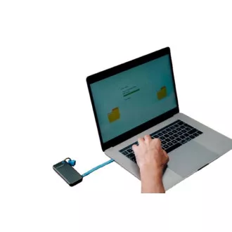 VERBATIM Zunanji SSD disk 1 TB Pocket USB3.2 Gen 2, črna/modra