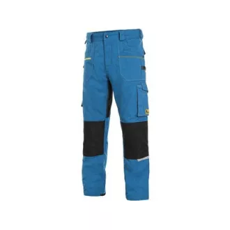 Hlače CXS STRETCH, moške, srednje modro-črne, velikost 50