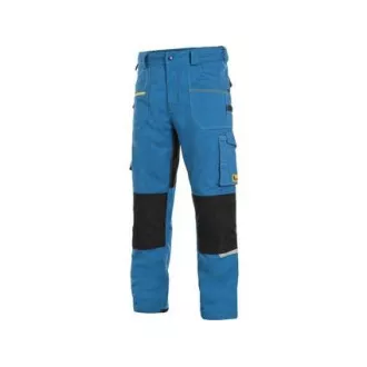 Hlače CXS STRETCH, moške, srednje modro-črne, velikost 60