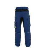 Hlače CXS STRETCH, moške, temno modro-črne, velikost 46