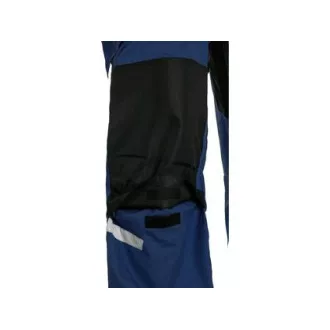 Hlače CXS STRETCH, moške, temno modro-črne, velikost 60