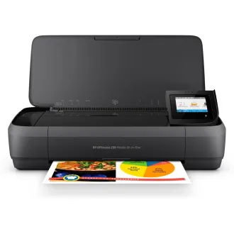 HP Officejet 250 Mobile All-in-one (A4, 10 strani na minuto, USB, Wi-Fi, tiskanje, BT, skeniranje, kopiranje)