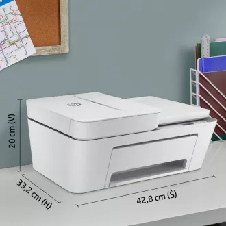 HP All-in-One Deskjet 4120e HP (A4, 8, 5/5, 5ppm, USB, Wi-Fi, BT, tiskanje, skeniranje, kopiranje, ADF) HP All-in-One Deskjet 4120e HP (A4, 8, 5/5, 5ppm, USB, Wi-Fi, BT, tiskanje, skeniranje, kopiranje, ADF)