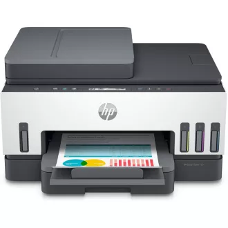 HP All-in-One Ink Smart Tank 750 (A4, 15/9 strani na minuto, USB, Wi-Fi, Ethernet, tiskanje, skeniranje, kopiranje, ADF, obojestranski tisk)