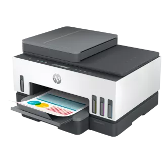 HP All-in-One Ink Smart Tank 750 (A4, 15/9 strani na minuto, USB, Wi-Fi, Ethernet, tiskanje, skeniranje, kopiranje, ADF, obojestranski tisk)