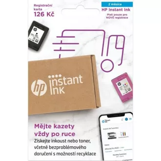 Predplačniška kartica HP InstantInk I Predplačniška kartica HP InstantInk I
