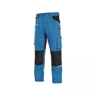 Hlače CXS STRETCH, 170-176 cm, moške, srednje modro-črne, velikost 46