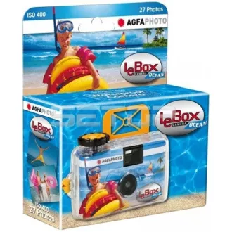 Agfaphoto LeBox Ocean 400/27 - analogni fotoaparat za enkratno uporabo Agfaphoto LeBox Ocean 400/27 - analogni fotoaparat za enkratno uporabo