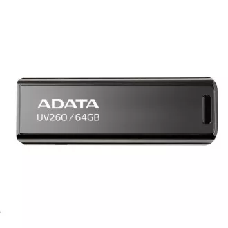 ADATA Flash disk 32 GB UV260, USB 2.0, kovinski, črn ADATA Flash disk 32 GB UV260, USB 2.0, kovinski, črn