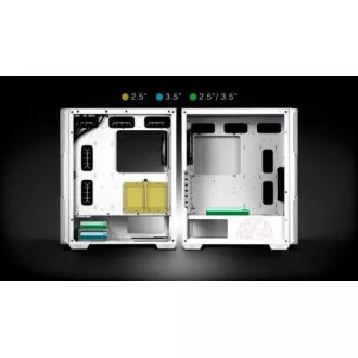 ADATA XPG ohišje STARKER AIR Mid-Tower, brez napajalnika, 1x 120mm   1x 120mm ARGB, črno