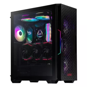 ADATA XPG ohišje STARKER AIR Mid-Tower, brez napajalnika, 1x 120mm   1x 120mm ARGB, črno