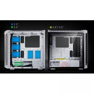 ADATA XPG ohišje BATTLECRUISER Mid-Tower ohišje, brez napajalnika, črno