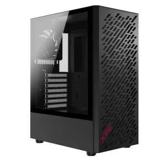 ADATA XPG ohišje VALOR AIR Mid-Tower, brez napajalnika, 4x 120mm ventilator, črno
