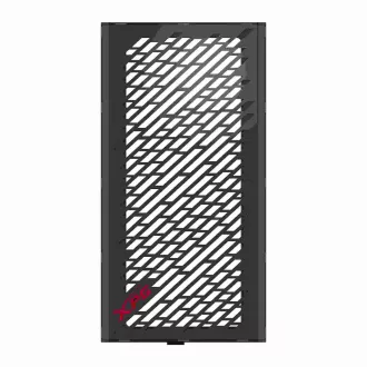 ADATA XPG ohišje VALOR AIR Mid-Tower, brez napajalnika, 4x 120mm ventilator, črno