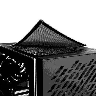 ADATA XPG ohišje VALOR AIR Mid-Tower, brez napajalnika, 4x 120mm ventilator, črno