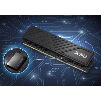 ADATA XPG DIMM DDR4 16GB 3200MHz CL16 GAMMIX D35 pomnilnik, enobarvna škatla, črna