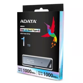 ADATA Flash disk 1TB UE800, USB 3.2 USB-C, Elite disk, siv
