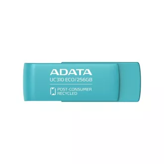 ADATA Flash disk 256 GB UC310E ECO, USB 3.2, moder