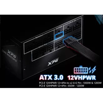 ADATA XPG napajalnik CORE REACTOR II 750W 80  GOLD Modular ATX 3.0