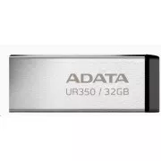 ADATA Flash disk 32 GB UR350, USB 3.2 Dash Drive, kovinsko črn