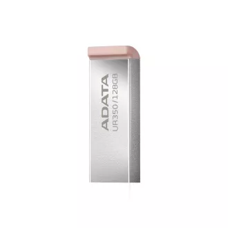 ADATA Flash disk 128 GB UR350, USB 3.2 Dash Drive, kovinsko rjave barve