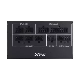 ADATA XPG napajalnik CORE REACTOR II VE 750W, 80  GOLD, popolnoma modularen, ATX 3.1