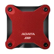 ADATA zunanji SSD 512 GB SD620, USB Micro-B, USB 3.2 Gen 2, R:520/W:460MB/s, rdeča