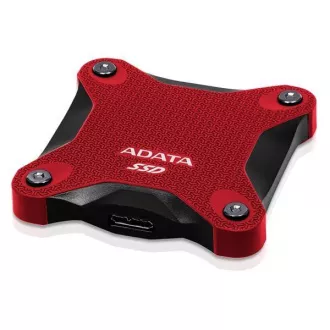 ADATA zunanji SSD 2TB SD620, USB Micro-B, USB 3.2 Gen 2, R:520/W:460MB/s, rdeča