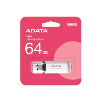 ADATA Flash disk 64 GB C906, USB 2.0, bel