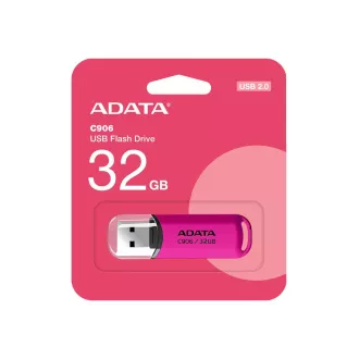 ADATA Flash disk 32 GB C906, USB 2.0, roza
