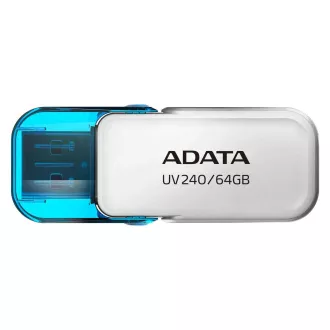 ADATA Flash disk 64 GB UV240, USB 2.0, bel