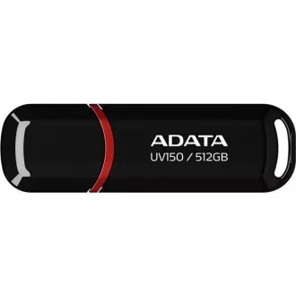 ADATA Flash disk 512 GB UV150, USB 3.2, črn