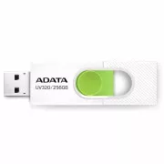ADATA Flash disk 256 GB UV320, USB 3.2, belo-zelen