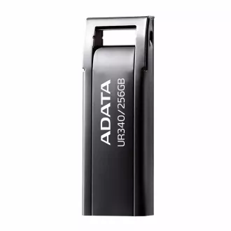 ADATA Flash disk 256 GB UR340, USB 3.2, črn