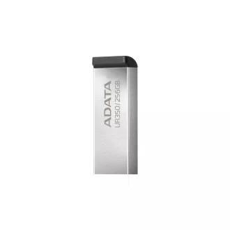 ADATA Flash disk 256 GB UR350, USB 3.2, srebrno-črn