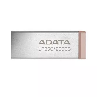 ADATA Flash disk 256 GB UR350, USB 3.2, srebrno-rjav