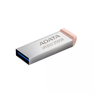 ADATA Flash disk 256 GB UR350, USB 3.2, srebrno-rjav